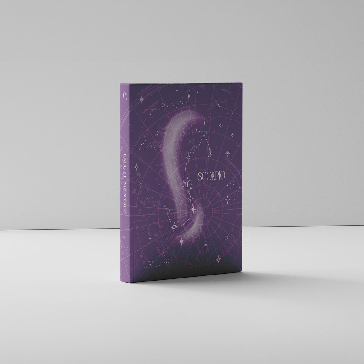 Sternzeichen Notizbuch: Scorpio (Skorpion) - der Unbeugsame