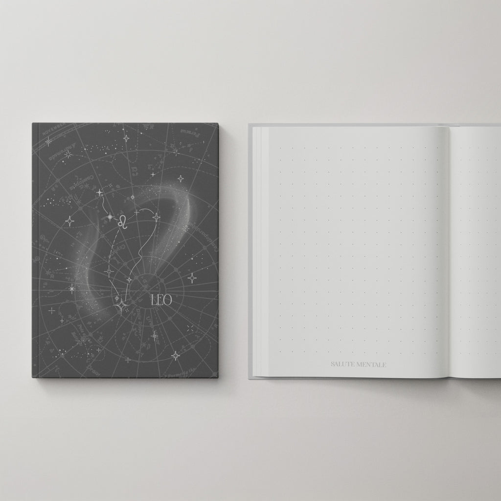 Sternzeichen Notizbuch: Leo (Löwe) - der Strahlende