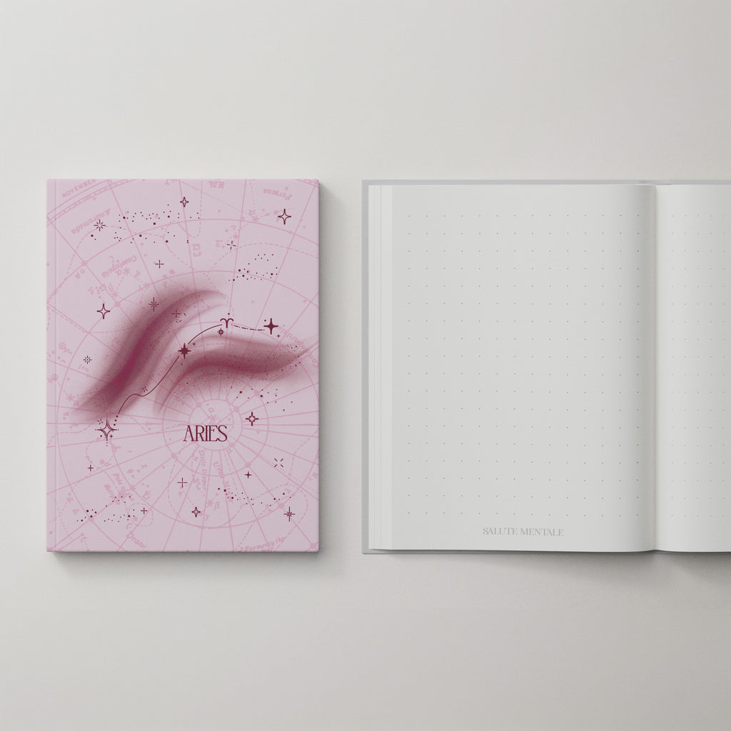 Sternzeichen Notizbuch: Aries (Widder) - der Vorreiter