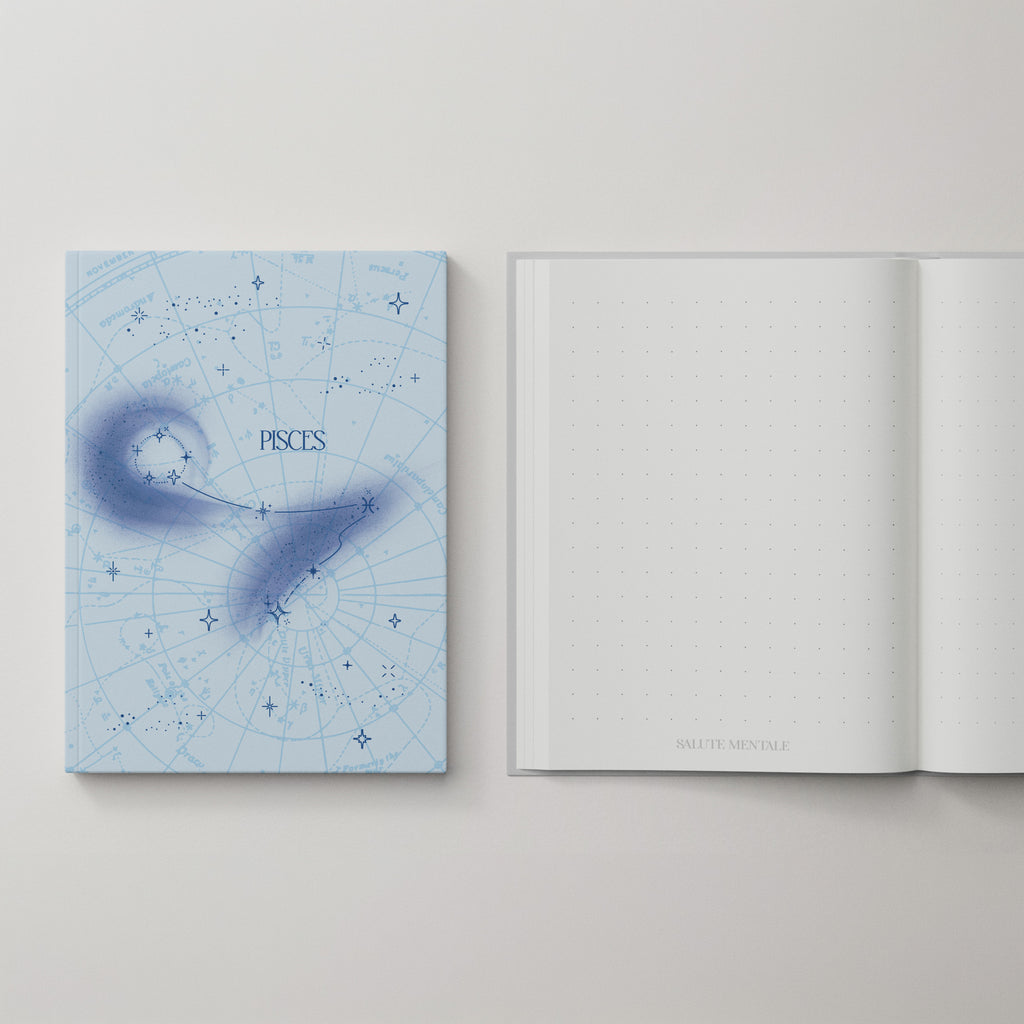 Sternzeichen Notizbuch: Pisces (Fische) - der Träumer